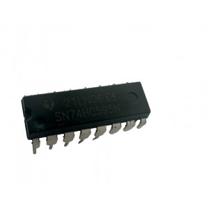 Микросхема 74HC595N (сдвиговый регистр)